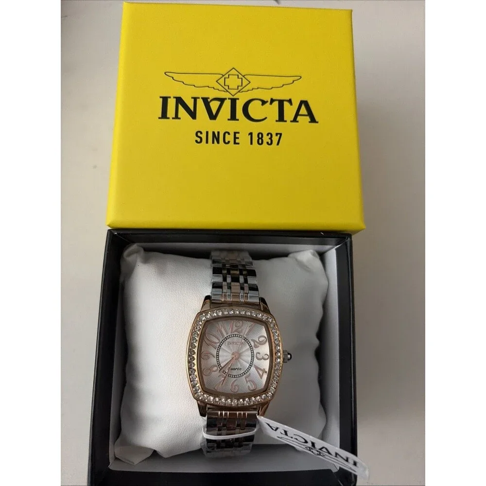 Invicta Wildflower Women's Watch - 31mm Rose Gold W/ White Dial 69354